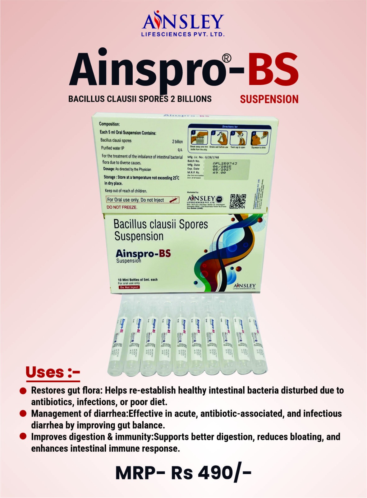 AINSPRO-BS SUSPENSIONS